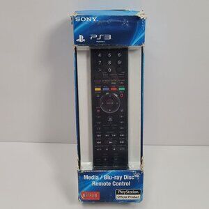 Sony PS3 Media/Blu-ray Disc Remote Control